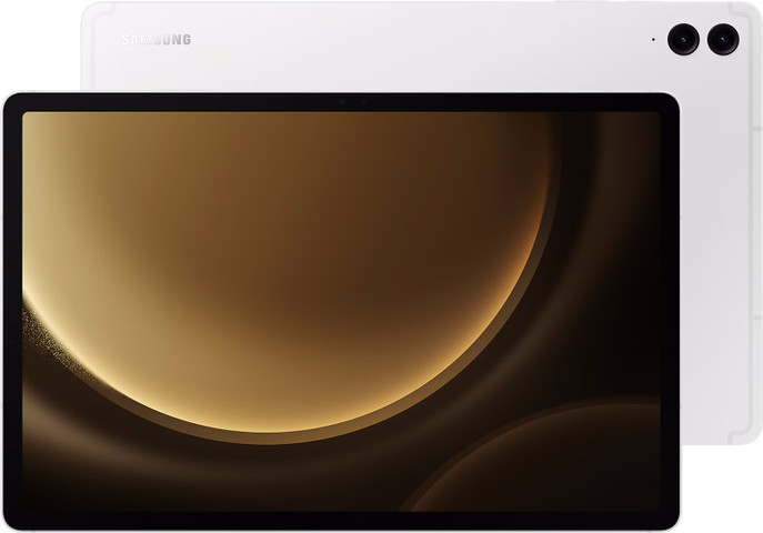 טאבלט 12.4" +Samsung Galaxy Tab S9 FE סמסונג SM-X616 128GB/8GB RAM 5G With S-Pen - כסוף