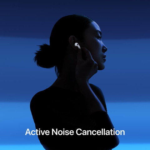 אוזניות TWS אלחוטיות Apple אפל AirPods 4 with Active Noise Cancellation