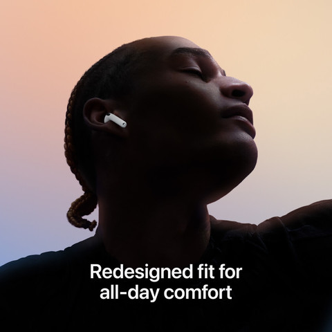 אוזניות TWS אלחוטיות Apple אפל AirPods 4 with Active Noise Cancellation
