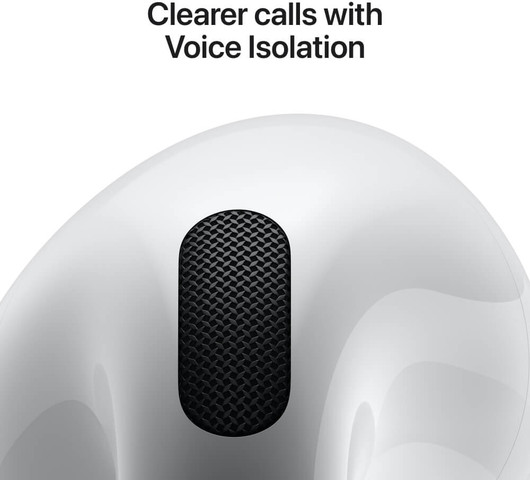 אוזניות TWS אלחוטיות Apple אפל AirPods 4 with Active Noise Cancellation