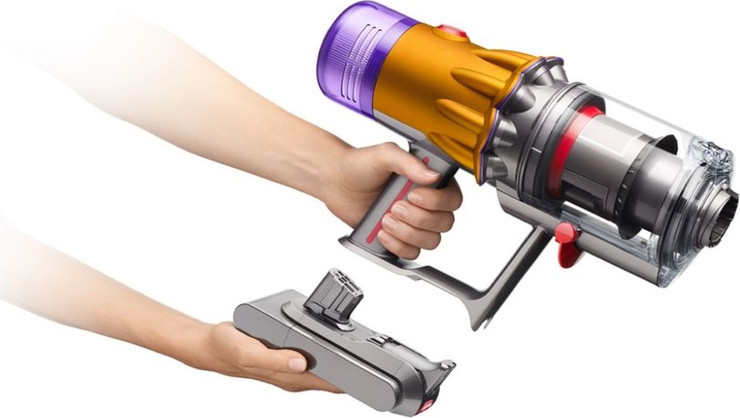 שואב אבק אלחוטי ידני כולל קרן לייזר Dyson *עודפי מלאי* דייסון V12 Slim Total Clean *עודפי מלאי*