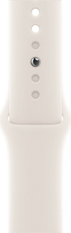 שעון חכם 40 מ"מ Apple אפל Watch SE 2024 GPS 40mm - Starlight Aluminium Case with Starlight Sport Band - S/M