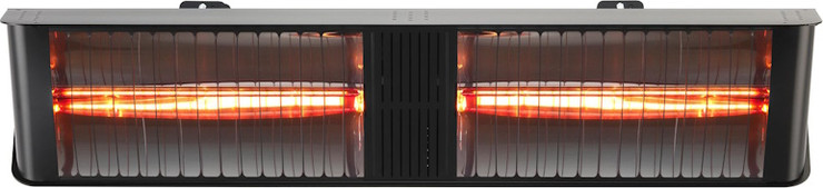 תנור חימום אינפרא 6 דרגות חימום 5000W כולל שלט Havaya החוויה אבי שושן Boston Premium 5000 שחור