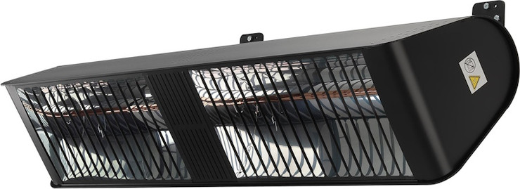 תנור חימום אינפרא 6 דרגות חימום 5000W כולל שלט Havaya החוויה אבי שושן Boston Premium 5000 שחור