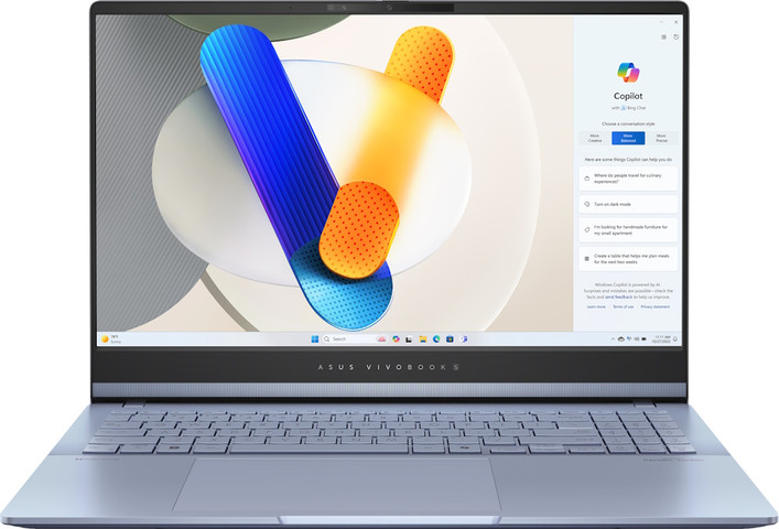 מחשב נייד 15.6" Asus אסוס Vivobook S 15 OLED S5506MA-MA099 Ultra 7 1TB/16GB