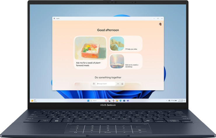 מחשב נייד 14" כולל מסך מגע Asus אסוס Zenbook 14 OLED UX3405CA-PZ537 512GB/16GB