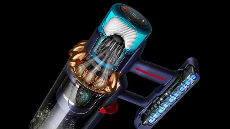 שואב אבק ידני אלחוטי Dyson *עודפי מלאי* דייסון Gen5detect Absolute SV23 - עודפי מלאי