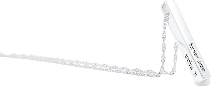 שרשרת תלת מימד BL jewelry בל ג׳ולרי תלת מימד - כסף 925