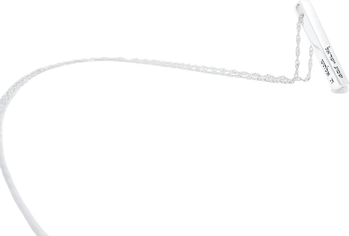 שרשרת תלת מימד BL jewelry בל ג׳ולרי תלת מימד - כסף 925