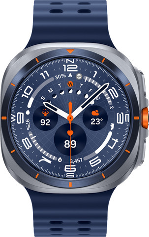 שעון חכם 47 מ"מ Samsung Galaxy Watch Ultra סמסונג Watch Ultra 2025 - טיטניום כחול