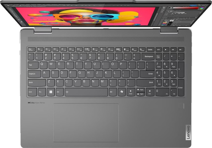 מחשב נייד 16" כולל מסך מגע Lenovo לנובו Yoga 7 83DL0002US Ultra 7 1TB/16GB