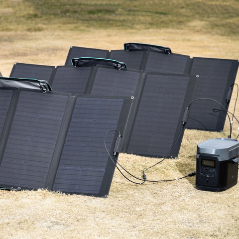 פאנל סולארי מתקפל EcoFlow 160W אקופלואו 160W Panel Fold