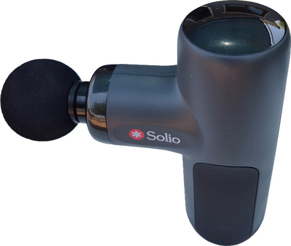 אקדח עיסוי קומפקטי - כולל 4 ראשי עיסוי Solio סוליו Super Gun M