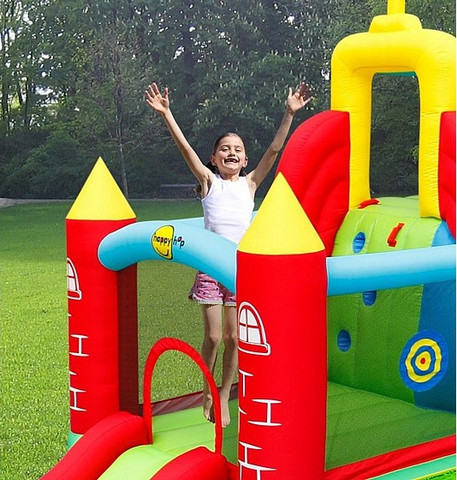 מתקן קפיצה מתנפח משולב 5 פעילויות Happy Hop הפי-הופ 9066 - Castle Play