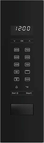 מיקרוגל בנוי 17 ליטר Miele שחור מילה M2234 SC Black
