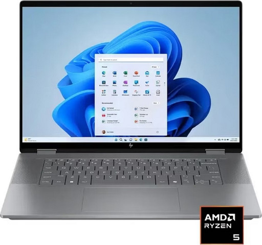 מחשב נייד 16" כולל מסך מגע HP אייץ' פי OmniBook X Flip 16 512GB/8GB