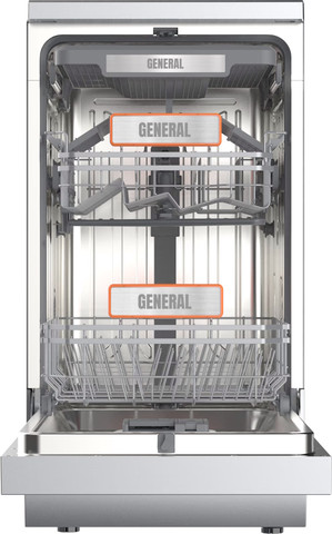 מדיח כלים צר General ג'נרל GE2645IX נירוסטה