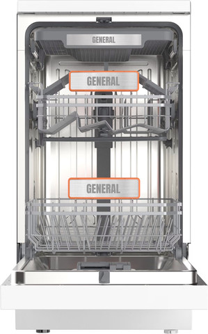 מדיח כלים אינטגרלי צר General ג'נרל GE2645W לבן