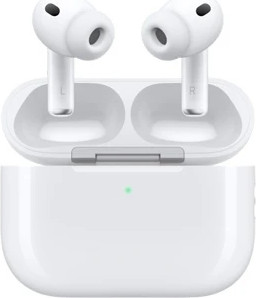אוזניות אלחוטיות תומכות בטעינת MagSafe ‏Apple אפל AirPods Pro (3rd Generation) with MagSafe Case (USB‑C)