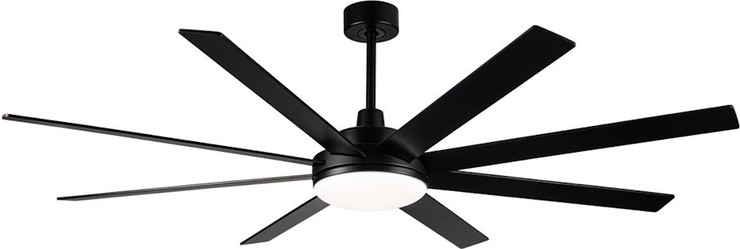 מאוורר תקרה 72" כולל שלט ותאורת LED ‏SmartAir סמארט אייר Hurricane 72B