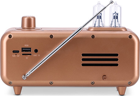רמקול אלחוטי בעיצוב רטרו כולל שעון דיגיטלי TEKNO. טקנו 5393