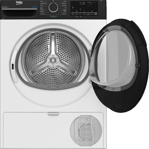 מייבש כביסה כולל משאבת חום - 9 ק"ג Beko בקו BM3T4935W