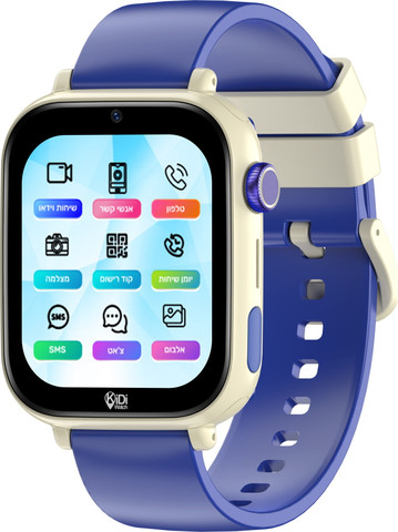 שעון חכם לילדים כולל סים מובנה Kidiwatch קידי ווטש KIDI PRO 5 4G - בנים
