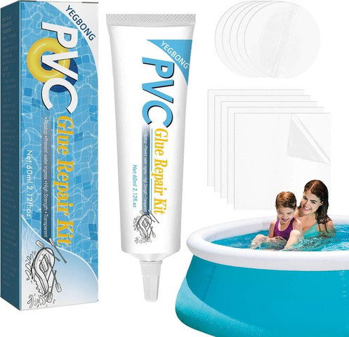 ערכת תיקון לסירות מתנפחות ומוצרי PVC | דבק PVC עמיד ואיכותי