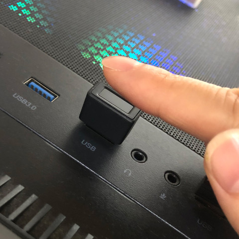 קורא טביעות אצבע Mini USB | אבטחת ביומטריה למחשב נייד ו-PC | Windows Hello