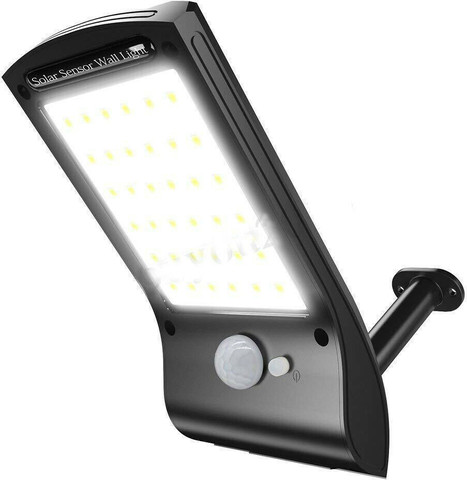 תאורת קיר סולארית עם חיישן תנועה 36LED