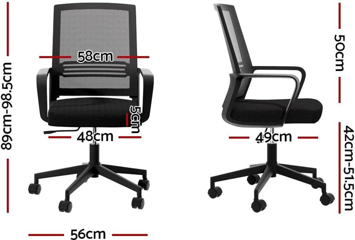 כיסא משרדי ארגונומי MESH MAX: נוחות רשת אולטימטיבית