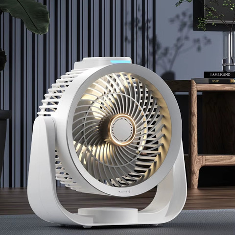 מאוורר טורבו G10 שולחני/קיר נטען USB עם רמקול בלוטות' ותאורת לילה