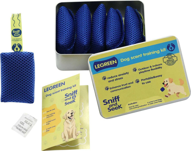 ערכת אימון הרחה טבעית לכלבים Sniff & Seek – משחק העשרה מנטלי
