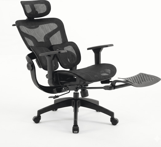כיסא ארגונומי ALPHA 621 – סטנדרט חדש של נוחות ובריאות צבע שחור