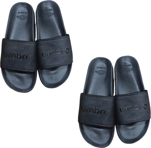 2 זוגות כפכפי Umbro - שחור/שחור