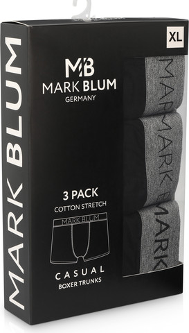 מארז 6 בוקסרים MARK BLUM GERMANY