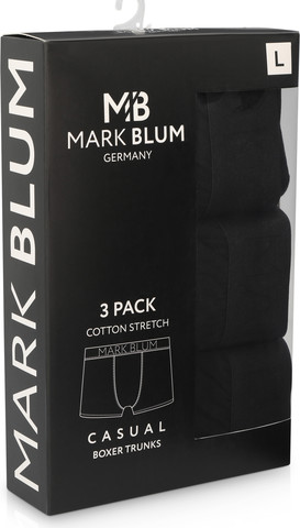 מארז 6 בוקסרים MARK BLUM GERMANY