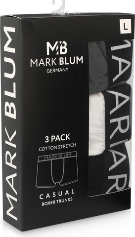 מארז 6 בוקסרים MARK BLUM GERMANY