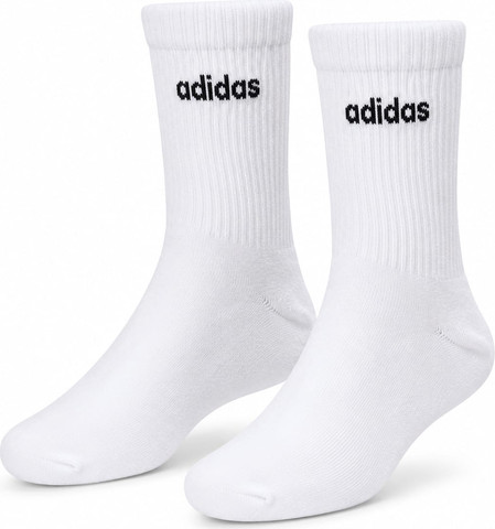 מארז 9 זוגות גרביי ספורט Adidas לבן