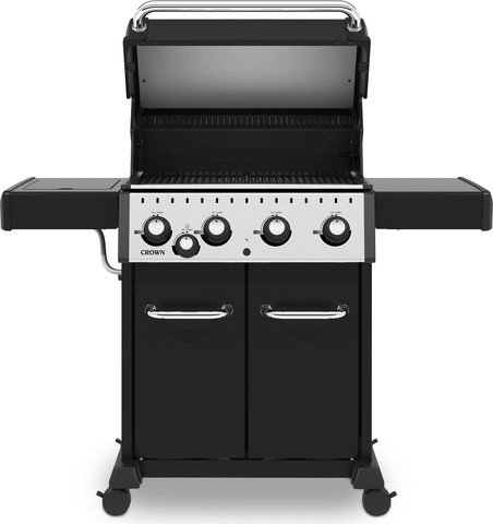 Crown 440 גריל גז 4 מבערים + כירת צד 50,000 BTU + מתנה !מבית המותג הקנדי Broil King