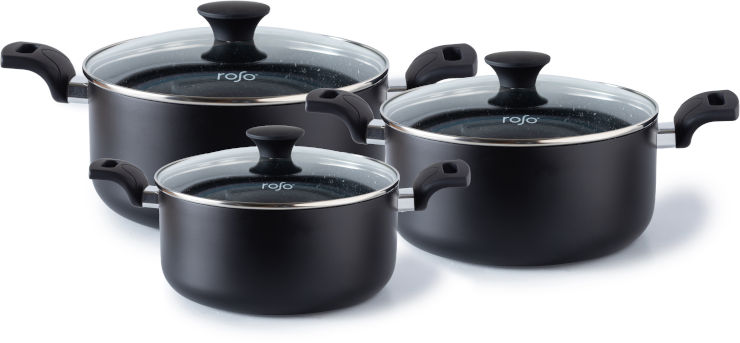 סט שלישיית סירים Roso Classic