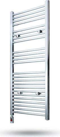 מחמם מגבות דגם CLASSIC STRAIGHT 50*120 ניקל מבריק PROOF
