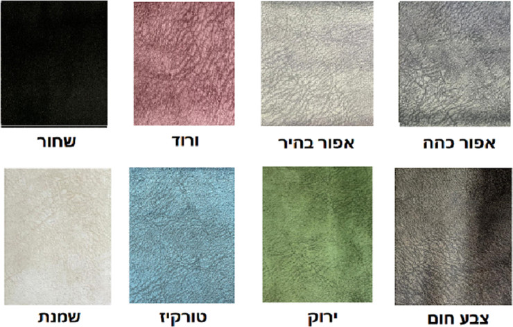 מערכת ישיבה פינתית - מרופדת בבד קטיפה רחיץ דגם בוורלי - צבע אפור בהיר