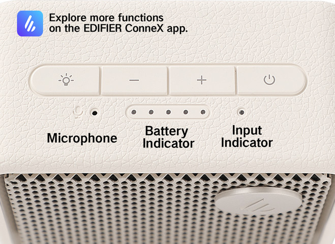 רמקול Edifier ES20 - Portable Bluetooth Speaker Ivory EDF286009i