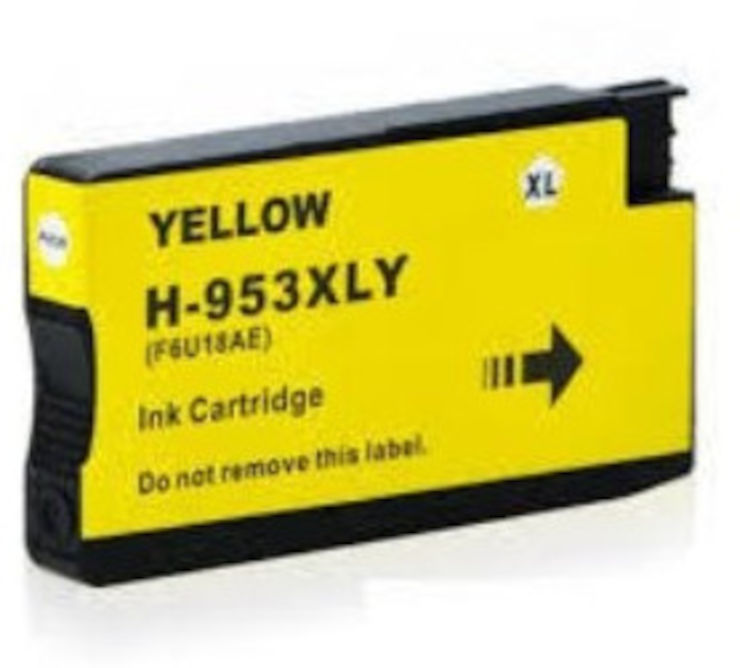 ראש דיו צהוב תואם HP 953XL F6U18AE