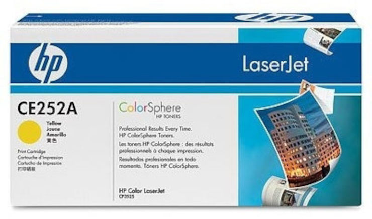 טונר צהוב מקורי HP CE252A