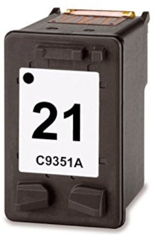 ראש דיו שחור תואם HP 21 C9351AE