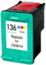 ראש דיו צבעוני תואם HP C9361HE-136 (175 דפים)