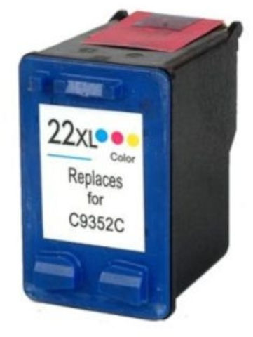 ראש דיו צבעוני תואם HP 22 C9352AE
