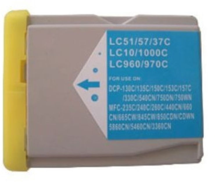 ראש דיו כחול תואם  Brother LC-970C